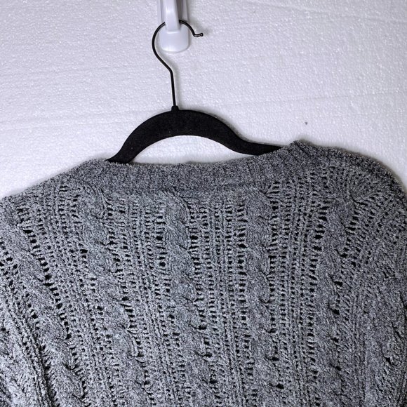 American Eagle Chunky Open Knit Oversized Sweater - Picture 5 of 10